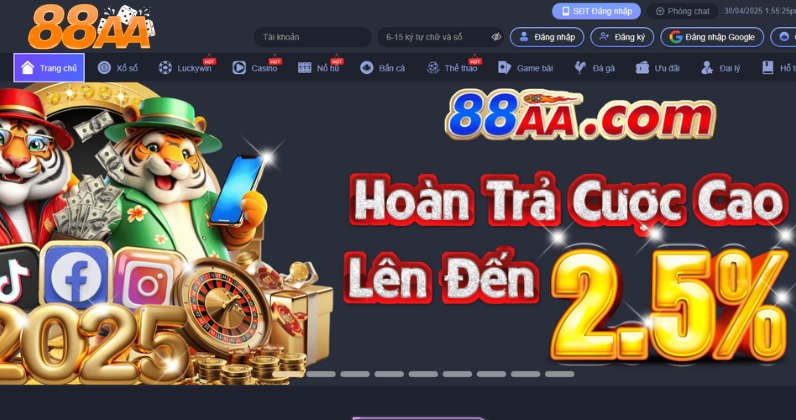 Ưu đãi chào mừng thành viên mới tại 88aa
