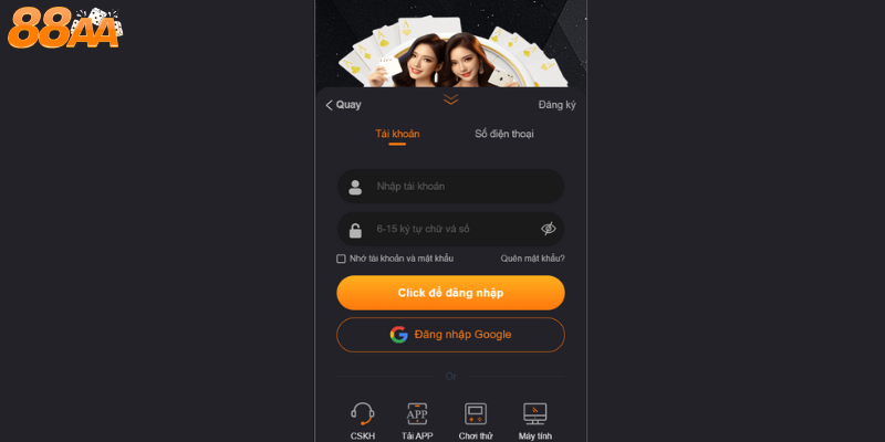 88aa – ĐĂNG NHẬP NẠP TIỀN TẠI NHÀ CÁI CASINO 88aa TẶNG 258K
