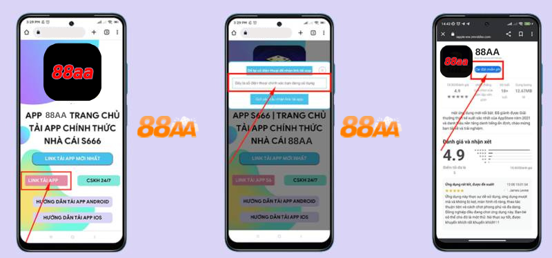 Hướng Dẫn Sử Dụng app 88aa Chi Tiết